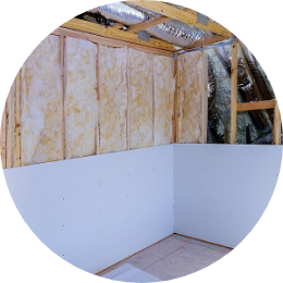 Moisture barrier films for building materials