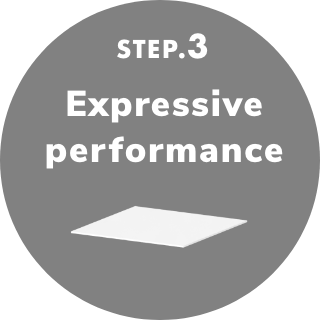STEP.3 Expressive performance